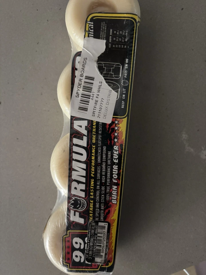 ruedas spitfire formula 4 Foto 3 de 3