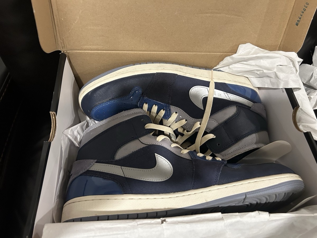 Size 13 - Air Jordan 1 SE Craft Mid Inside Out - Obsidian | eBay display picture 3
