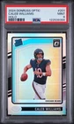 2024 PANINI DONRUSS OPTIC HOLO #201 CALEB WILLIAMS ROOKIE RC PSA 9