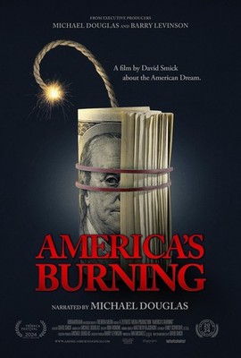America S Burning 2024 0 Filmposter Kunstdruck Hollywood Zimmerdeko Innenraum Ventilator