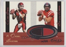 2005 SAGE Jersey Combos 74/99 Eli Manning Alex Smith #C20 0p5