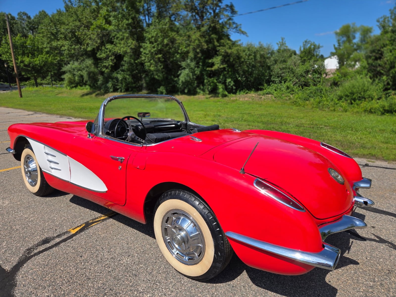 1959 Red Chevrolet Corvette   | C1 Corvette Photo 2
