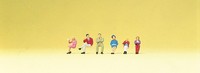 Preiser 88545 Z-Skala Sitzende FahrgäSte Figuren-Set