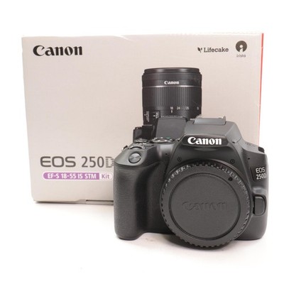 Canon EOS 250D Digital SLR Camera Body - Black -VM9139- BB
