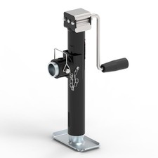 Trailer Jack 5000 Lbs Pipe-mount 10 Lift Swivel Tongue Jack With Lock Pin