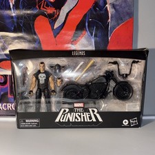 Marvel Legends Punisher With Motorcycle Jon Bernthal Signed & Rare Quote JSA