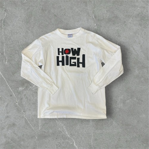 【L】2001’s HOW HIGH L/S TEE
