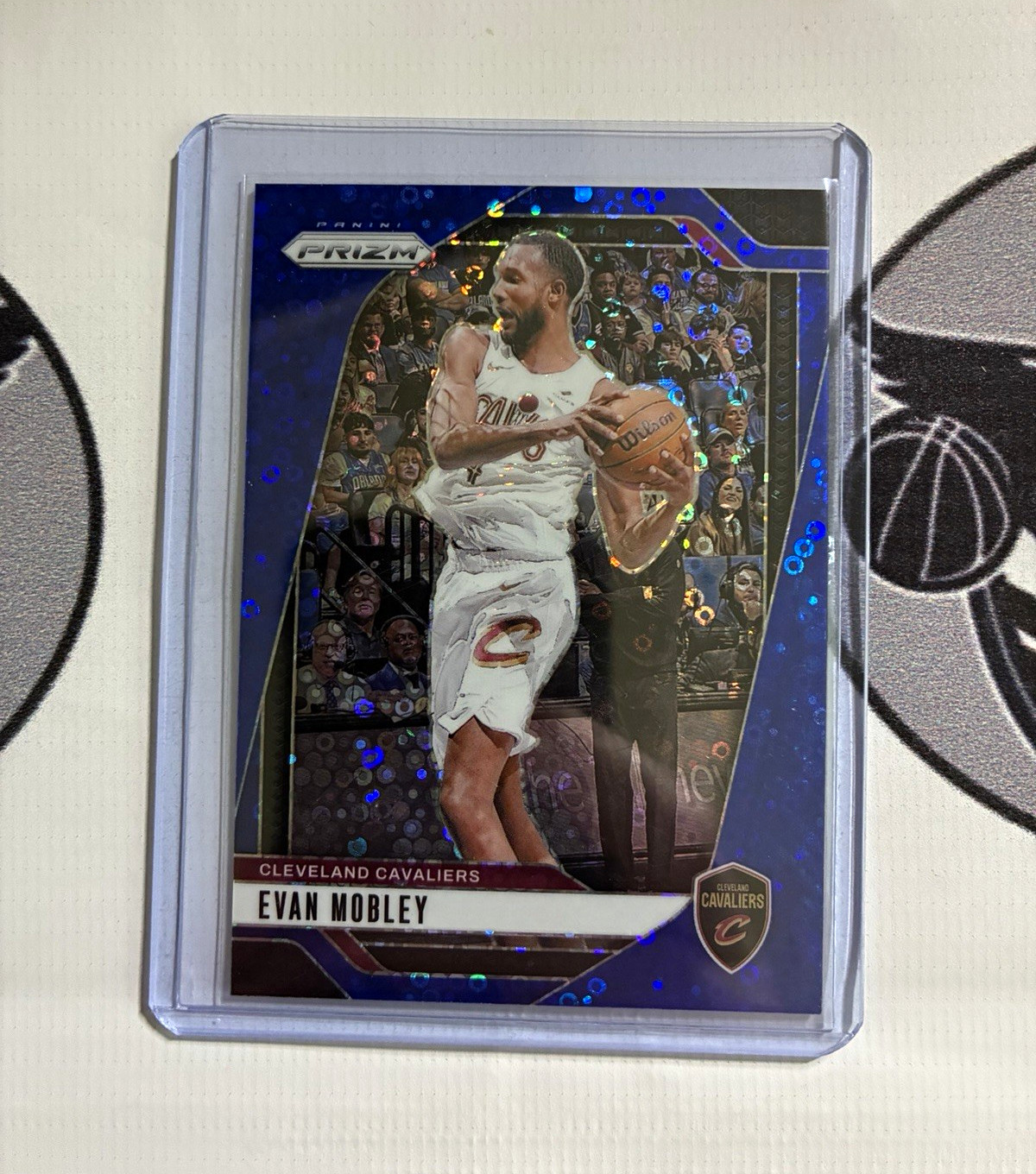 Panini Prizm 2024-25 - Evan Mobley Cavaliers #148 Blue Fast Break Prizm /150
