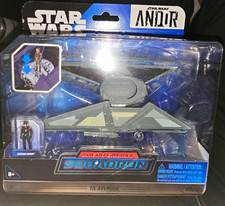 Jazwares Micro Galaxy Squadron Star Wars TIE Avenger Starfighter Cassian Andor