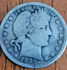 1909-O   Good+ or better Barber Quarter Rarer Coin 712,000 Minted in New Orleans