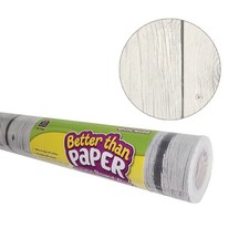Teacher Created Resources Better Than Paper Bulletin Board Roll, 4' x 12', White
