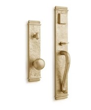 Signature Hardware Griggs Solid Brass Entranc...