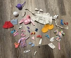 Barbie & Others Doll Clothes & Accessories Lot Assorted 1990s Vintage