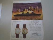 advertising Pubblicità 1988 OROLOGIO EBERHARD NAVYMASTER/CHAMPION