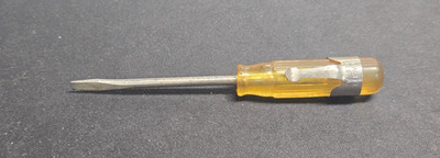 Vintage Amalite Pocket Flathead Screwdriver, 4'' long, USA
