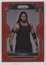 2022 Panini Prizm WWE Red Prizm 266/299 Shanky #120 ob9