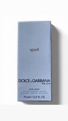 Dolce & Gabbana The One for Men Sport 75 ml Aftershave Balm Neu/OVP/Rare