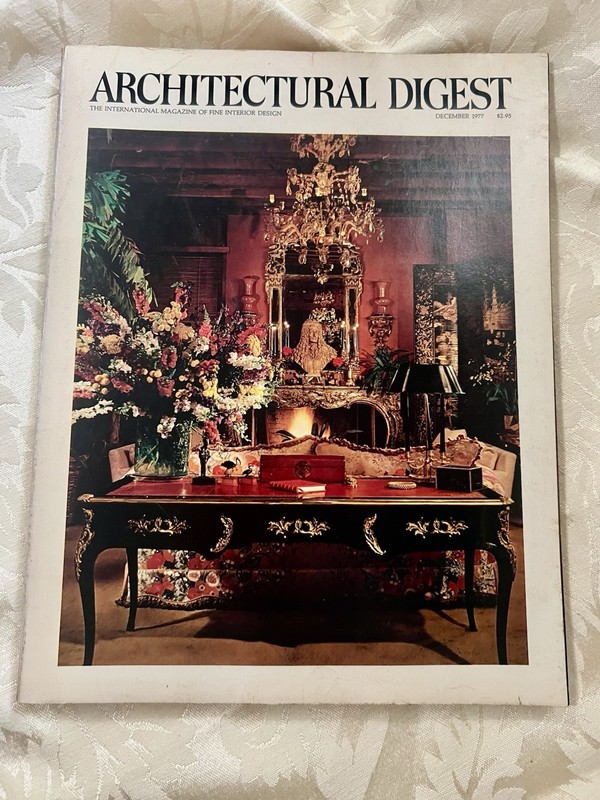 Architectural Digest December 1977