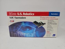 3com US Robotics 56k Faxmodem Card Model 5687 Brand New Sealed