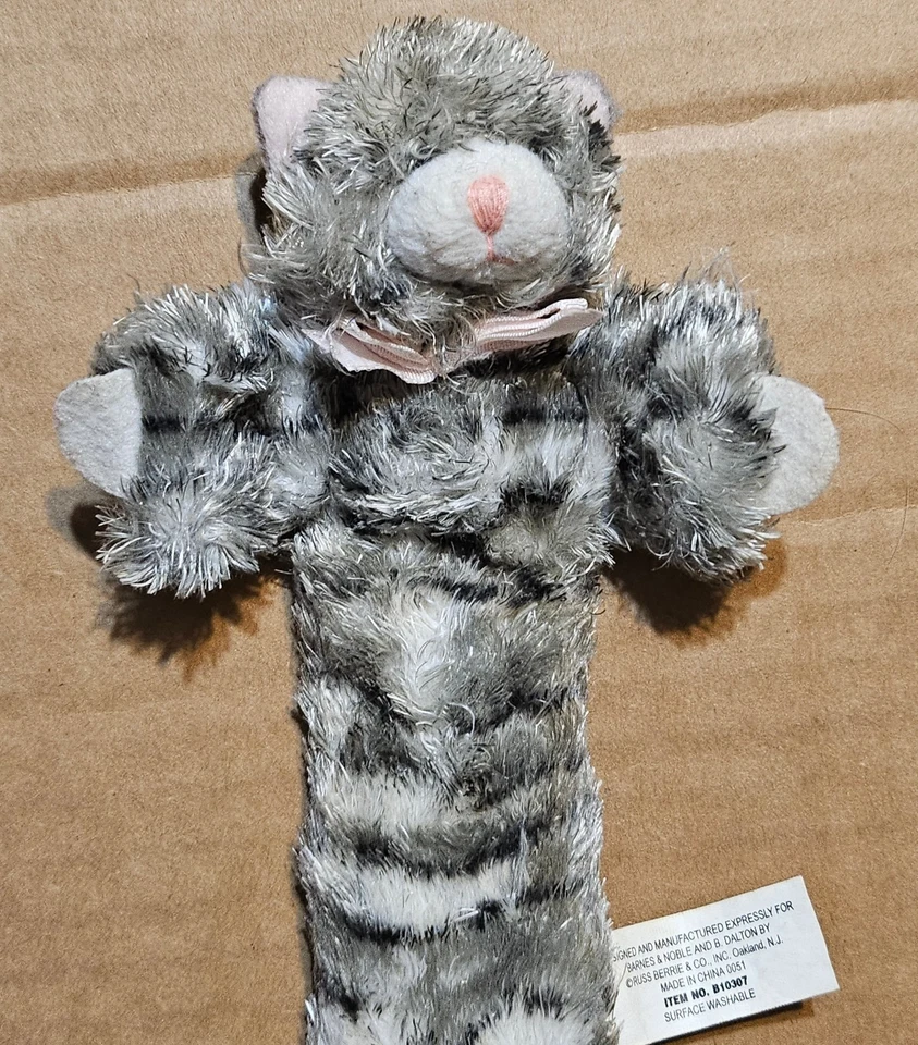 Vintage Russ Berrie & Co. Barnes & Noble Book Pals Bookmark Kitty Cat - Image 3 of 4