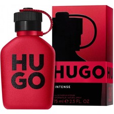 Image of HUGO BOSS HUGO INTENSE FOR MEN 75ML EDP SPRAY | NEW & SEALED | FREE P&P | UK