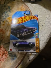 Hot Wheels '69 Dodge Charger 500 Purple Car HW Flames MOPAR Muscle Ghd62 2020
