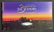 Les 3 ténors en concert 1994 au Dodger Stadium Los Angeles *mini programme*