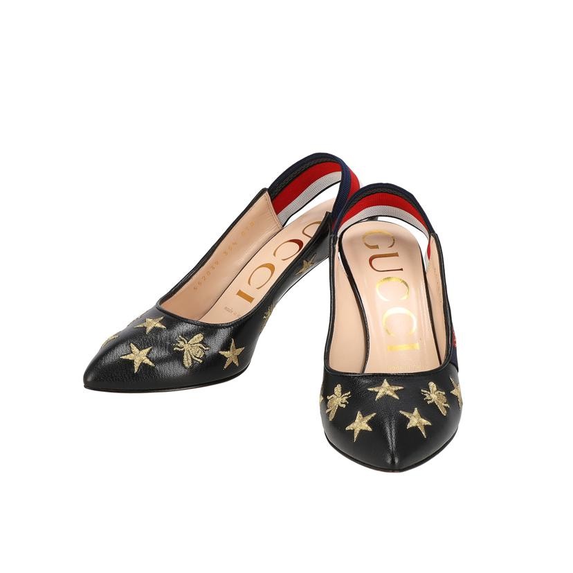 GUCCI Sherry line/Bee & STAR sandals/552039/Size: 35 1/2/SA rank/91