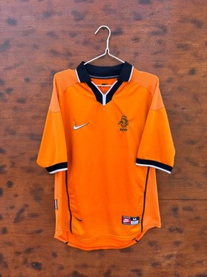 NIEDERLANDE NATIONALMANNSCHAFT 1998/2000 HEIM FUSSBALLTRIKOT NIKE GRÖSSE M ERWACHSENE