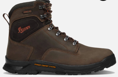 DANNER CRAFTER 6'' BROWN WATERPROOF WORK / HIKING BOOTS 12433 - ALL SIZES - NEW