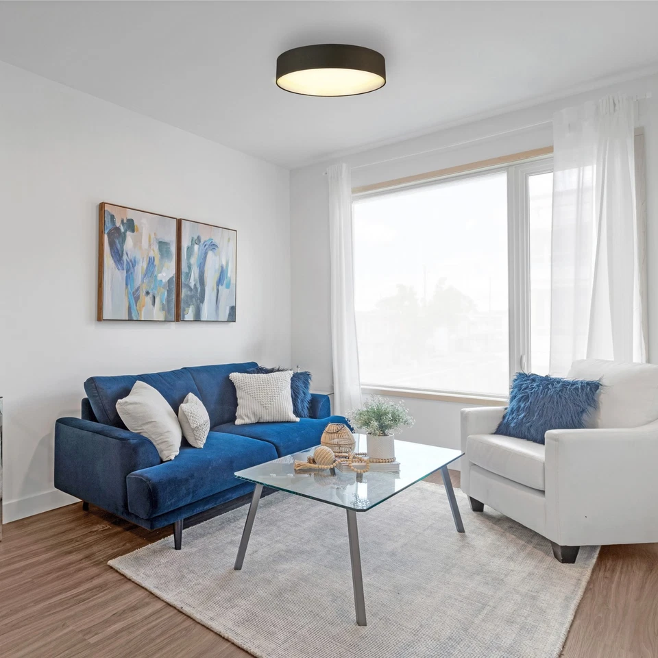 Eglo 204725A Orme 20"W LED Flush Mount Ceiling Fixture - Black - Image 3 of 4