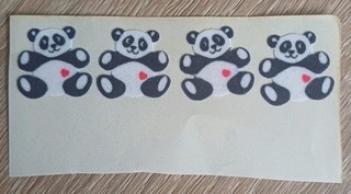 Sticker 90er Sandylion Fuzzi Stickeralbum Stickerheft Pandabären