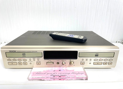 Denon CDR-W1500 CD Recorder Player Dual Deck 24bit DAC HDCD Used Working