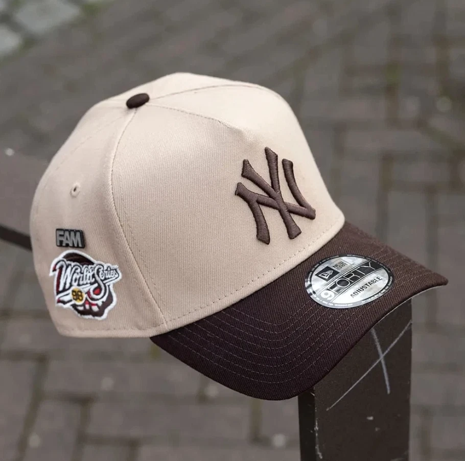 9FORTY A-FRAME MLB NEW YORK YANKEES SERIE MUNDIAL 1998 DOS TONOS/GRIS UV SNAPBAC Foto 2 de 4