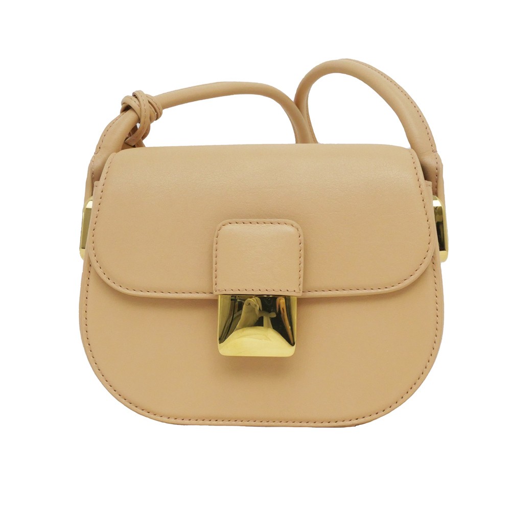 Bottega Veneta Mini Desiree Shoulder Bag Beige Womens Pre-owned From Japan