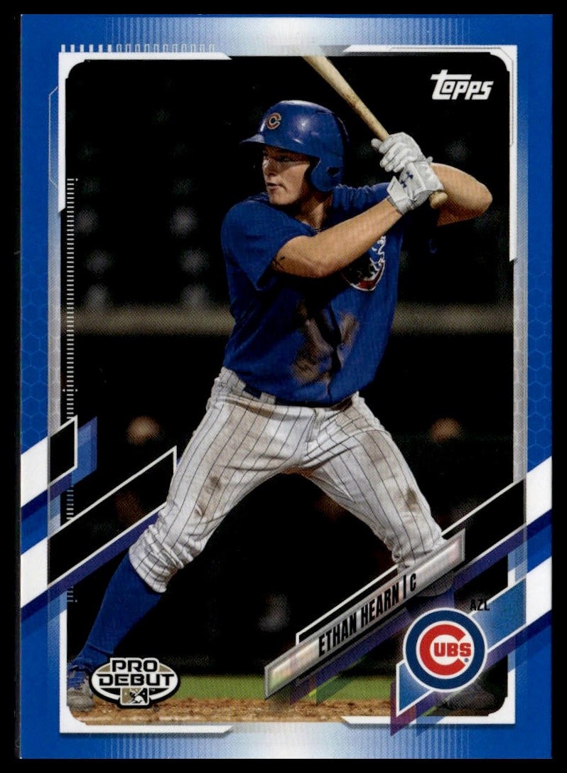 2021 Topps Pro Debut #PD-121 Ethan Hearn Blue #/150