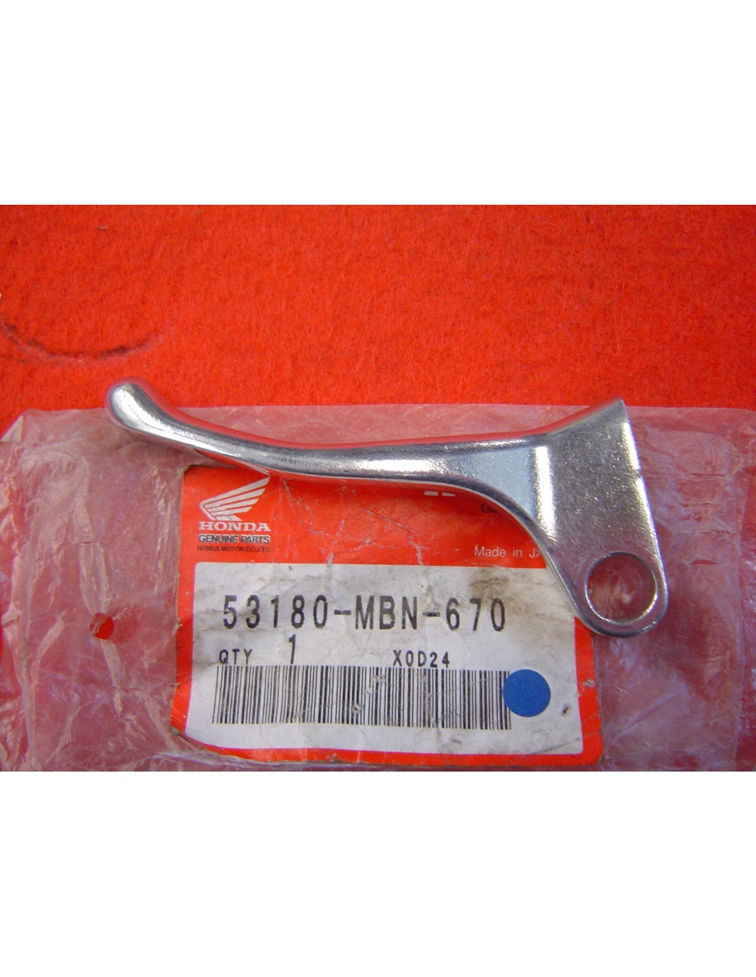 Levier de décompression HONDA XR650 câble commande démarrage 53180MBN670