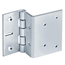 4 Pcs 4" Offset Door Hinges4 mm Thick Heavy Duty Partial Wrap Chest Hinge for...