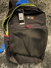 Adidas - Lego -- Unisex Black Backpack - RARE - Laptop Sleeve New