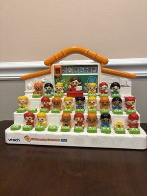 VINTAGE Vtech / Toddler's ABC Learning Talking Teacher Classroom w/Web Toy