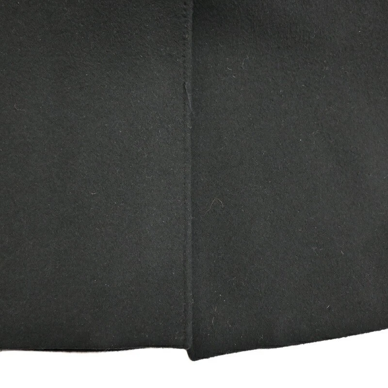 Cappotto Gucci bordo a contrasto 36 15580A 759596 lana nero Dh85350 inserzione disponibile