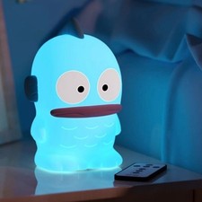Hangyodon Silicona Luz de Noche Sanrio Kawaii Lámpara de Estado de ánimo Linda LED Luz de Escritorio Regalo