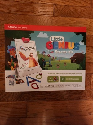 Osmo Little Genius Starter Kit for iPad - Educational Learning Games - Ages 3-5