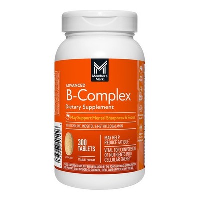 Member's Mark Advanced B Complex, 300 Count