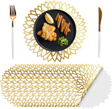 100 Pack Disposable Paper Placemats Bulk 13 Inch Paper Placemats Disposable Char