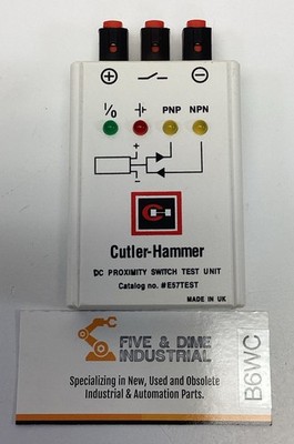 Cutler Hammer E57TEST DC Proximity Sensor Switch Tester
