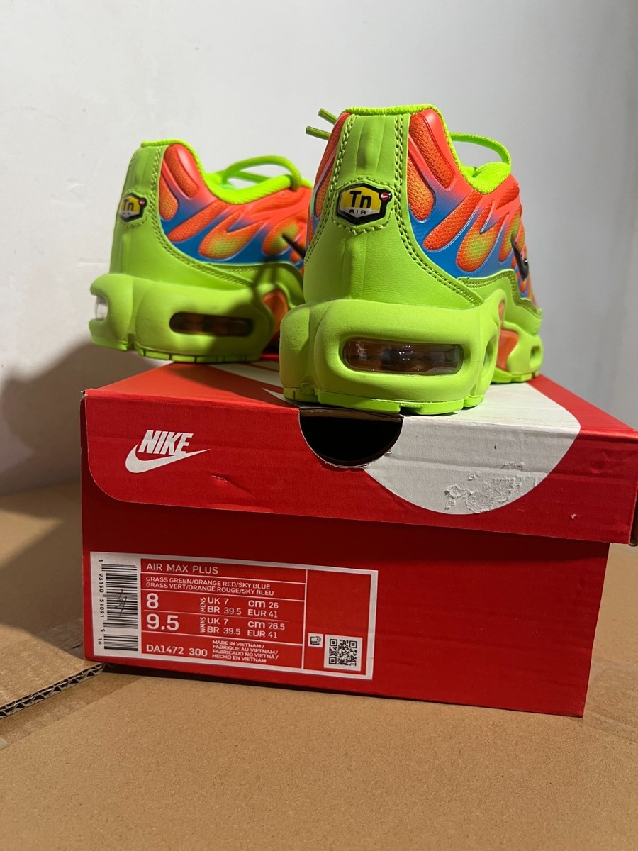 Size 9 - Supreme x Nike Air Max Plus TN Mean Green for sale online