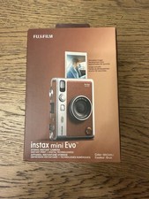 Fujifilm Instax Mini EVO Instant Camera - Brown