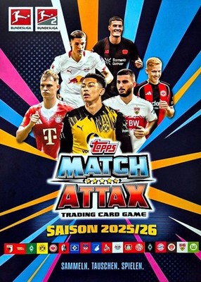 Topps Match Attax Bundesliga 2025/2026 Einzelkarten aussuchen 25/26 Trading Card