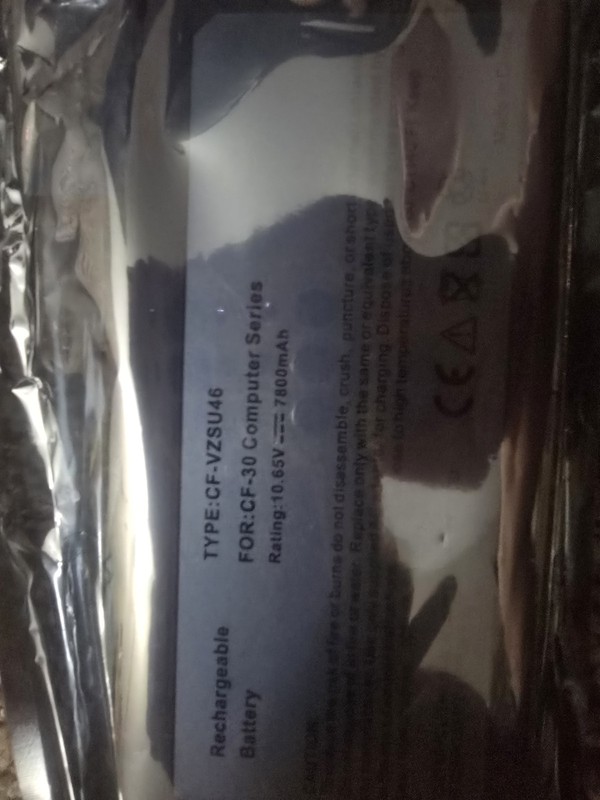 cf-vzsu46 Toughbook Laptop Lithium Ion Battery 7800 mAh